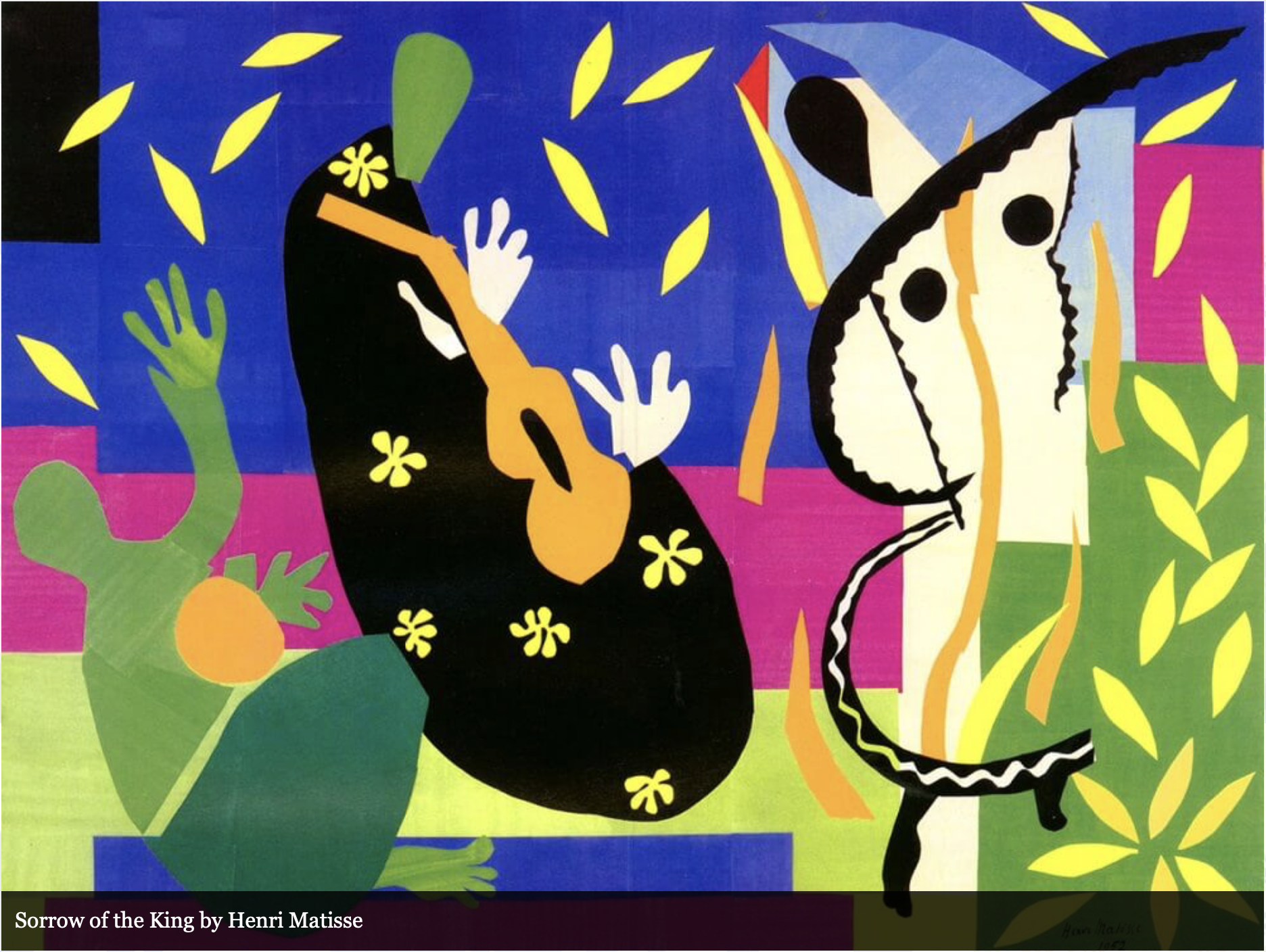 Sorrow of the King by Henri Matisse